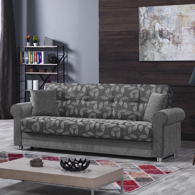 86'' Upholstered Convertible Sofa