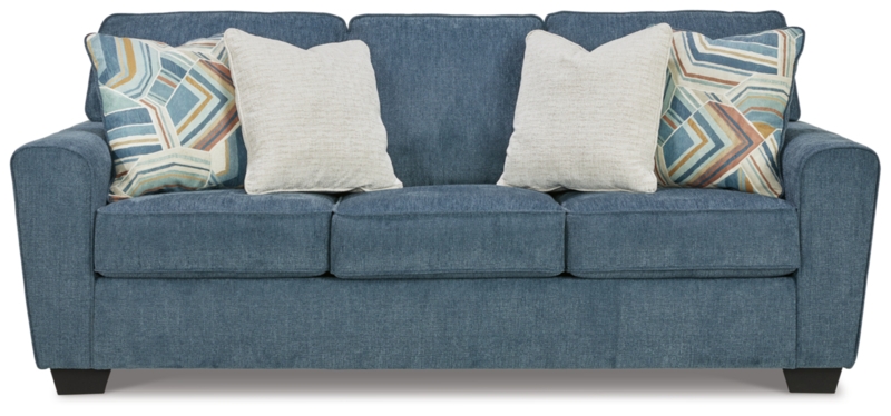 87" Square Arm Sofa Bed