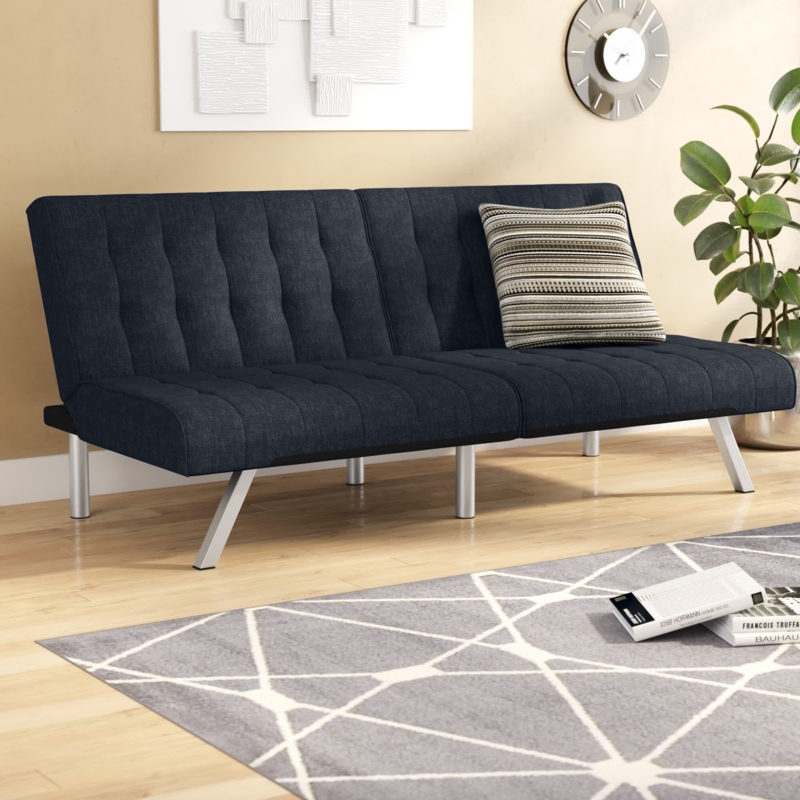 Acquaviva 71'' Upholstered Convertible Sofa
