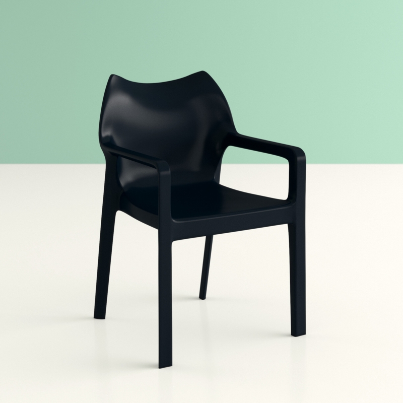 Adrian Outdoor Stacking Dining Armchair