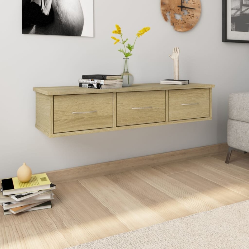 Agramonte Floating Shelf with Drawer