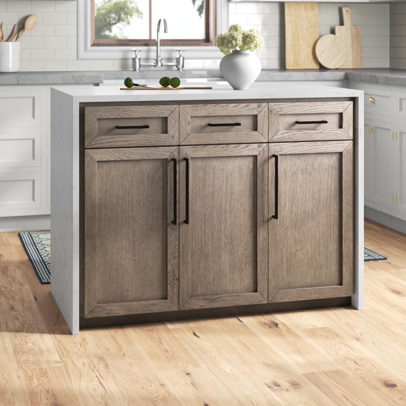 Aleata Marble Kitchen Island