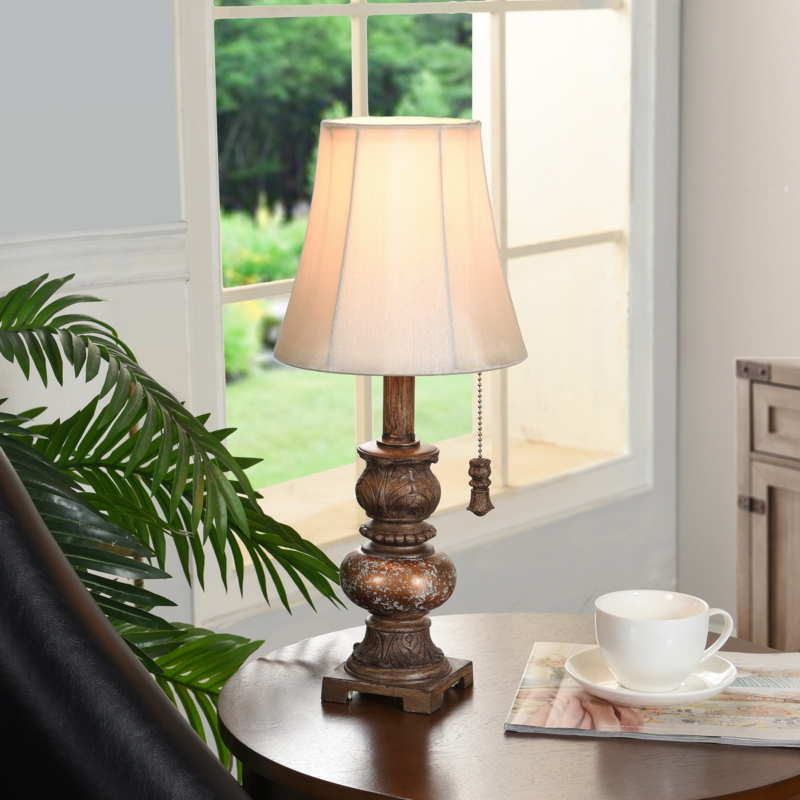 Allandine Resin Table Lamp
