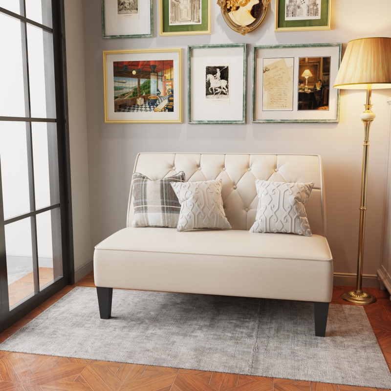Allita 44;44'' Upholstered Loveseat