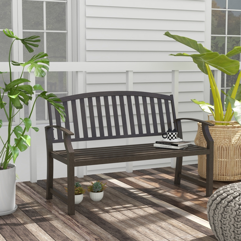 Altha Metal Outdoor Bench