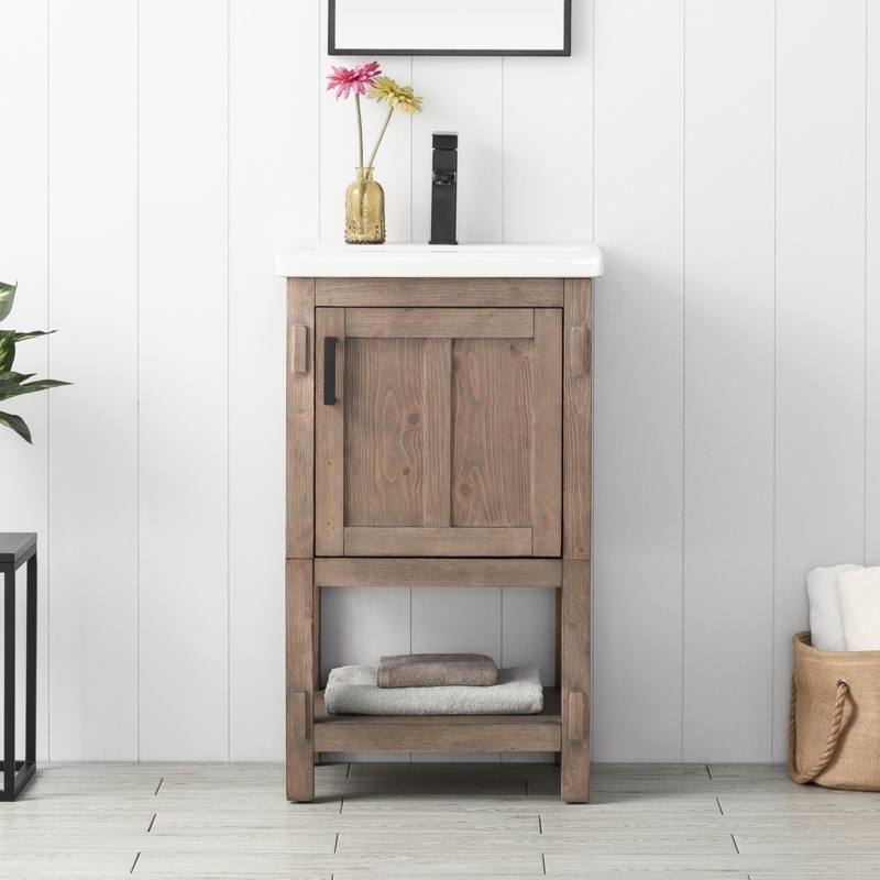 Alvah 20" Single Bathroom Vanity Set