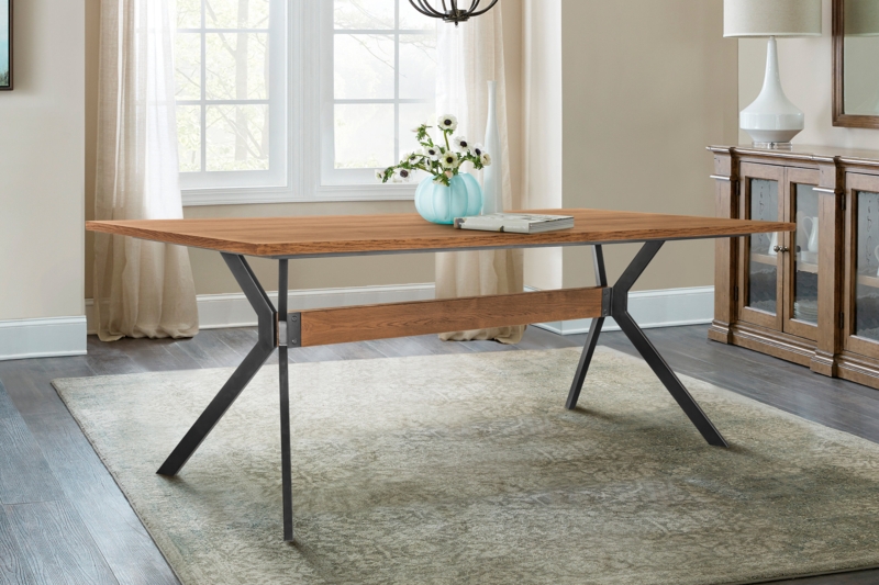 Alyshia Solid Oak Dining Table