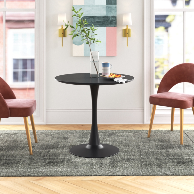 Amelia-Lillie 31.5'' Round Pedestal Dining Table