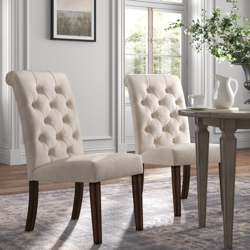 Ameriga Tufted Upholstered Side Chair
