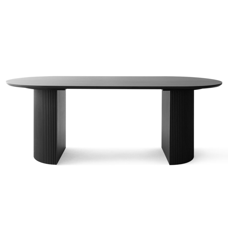 Anirudha 79" Oval Dining Table