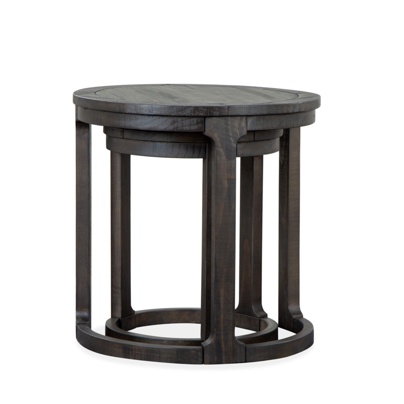 Annalise Solid Wood Top Nesting Tables