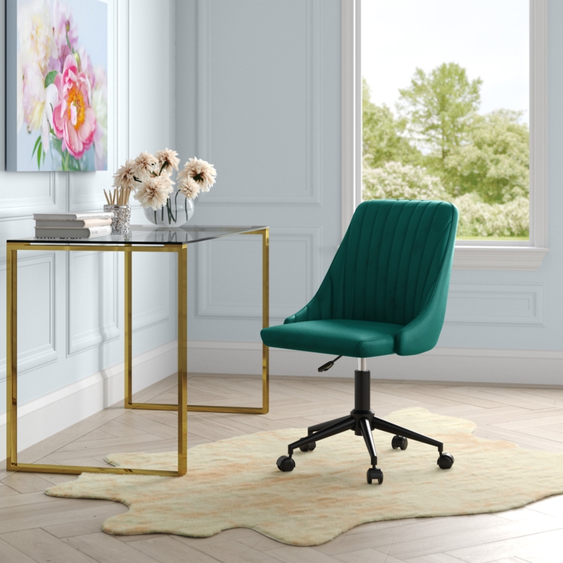 Anthonyville Velvet Task Chair