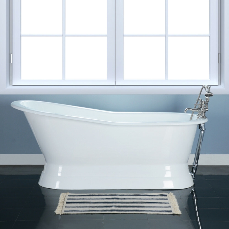 Aqua Eden 67" x 30" Freestanding Soaking Bathtub