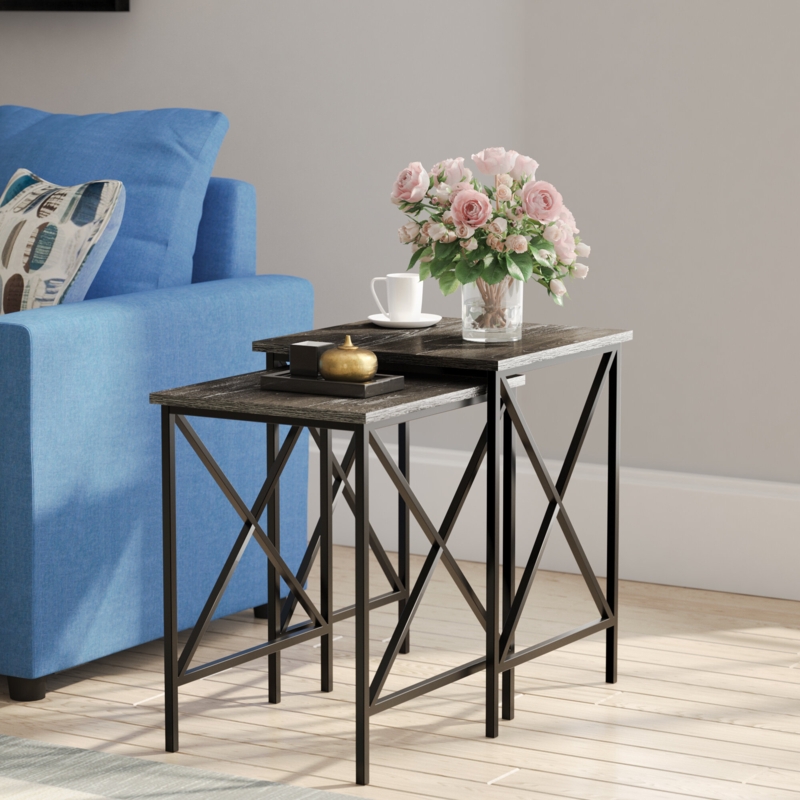 Ariyana 2 Piece Nesting Tables End Table
