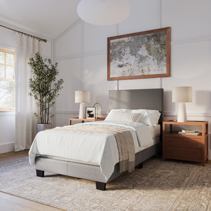 Arlea Upholstered Panel Bed