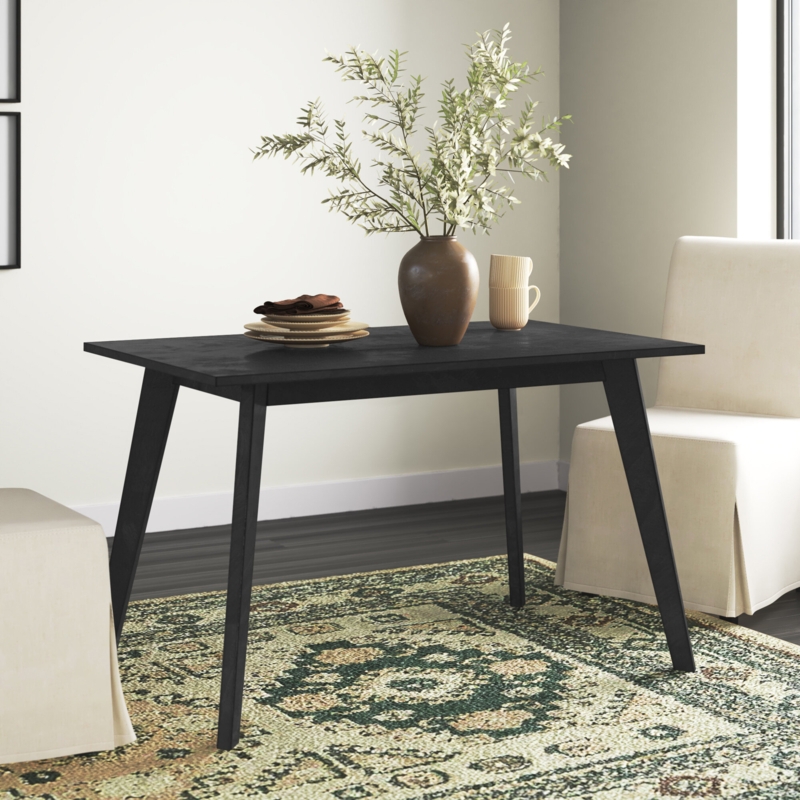 Armad Solid Wood Base Dining Table