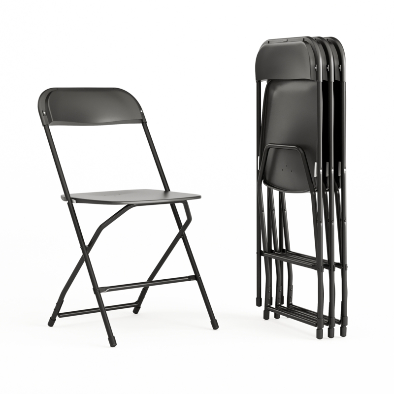 Armando 650 lb. Capacity Premium Home and Event Plastic Folding Chair (Set of 4)