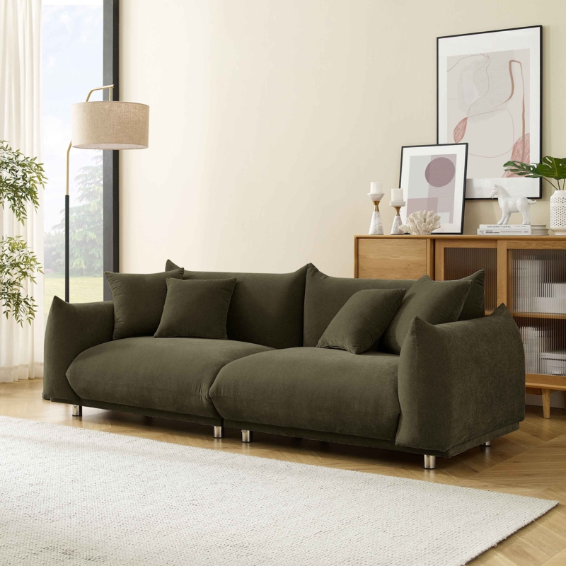 Arnya 88.9" Minimore Modern Style Sofa
