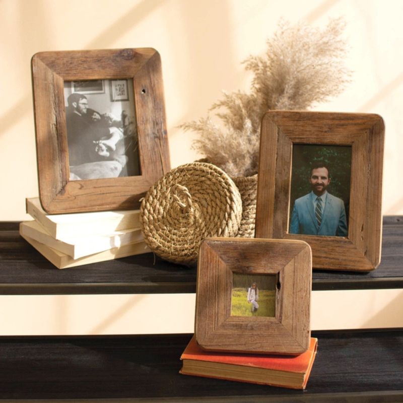 Asana Wood Picture Frame - Set of 3
