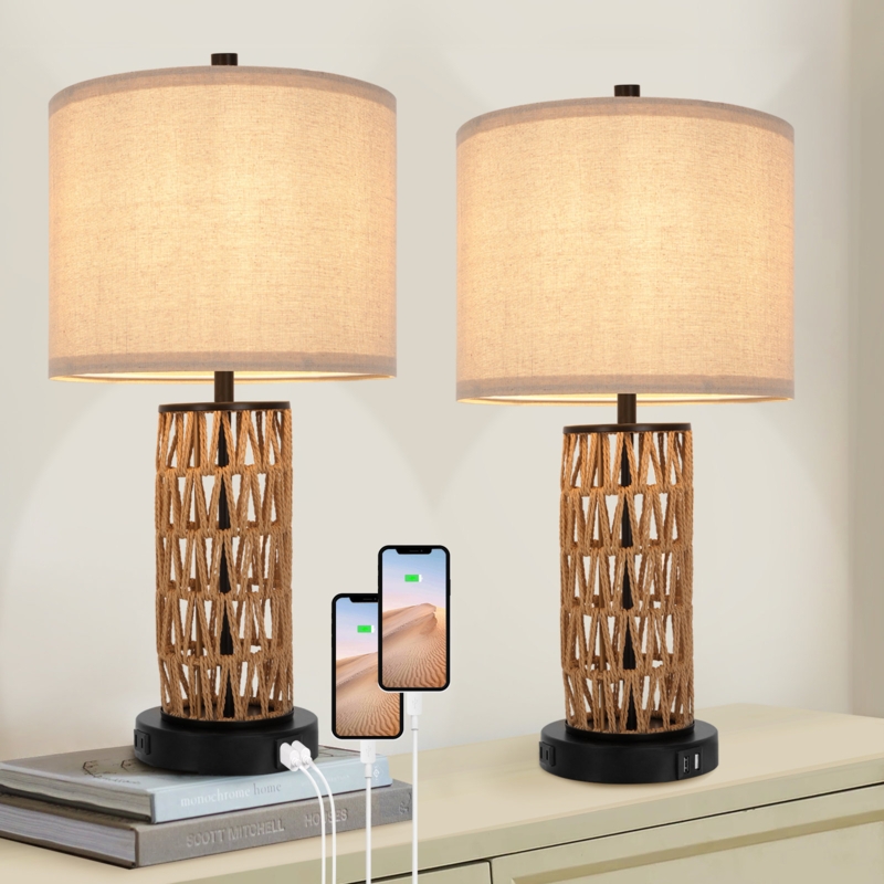 Ashneel USB Table Lamp