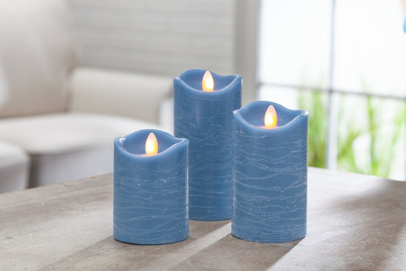 Aurora Unscented Flameless Candle