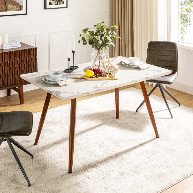 Axia Metal Base Dining Table