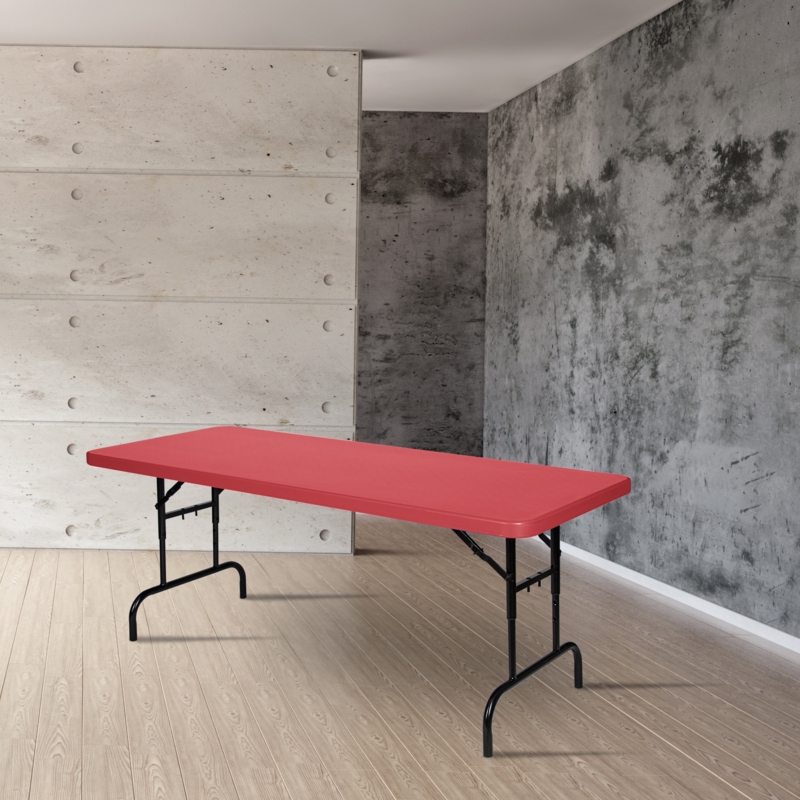 Baldwin 72'' Rectangular Adjustable Banquet Table