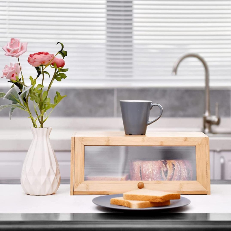 Bamboo Bread Box
