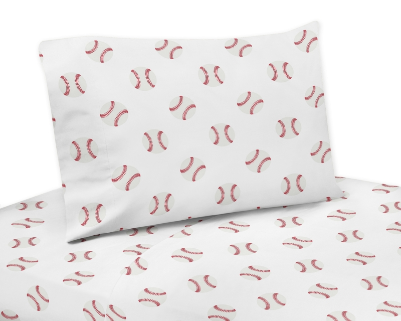 Baseball Patch Geometric Microfiber Sheet Set