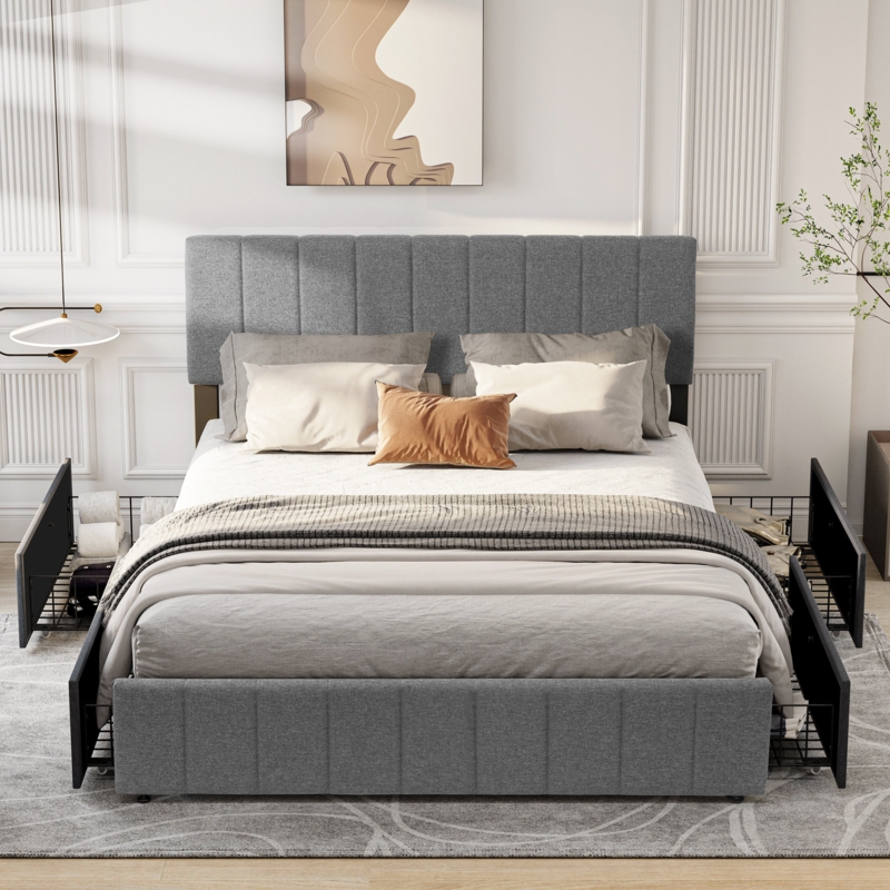 Bearick Upholstered Storage Bed