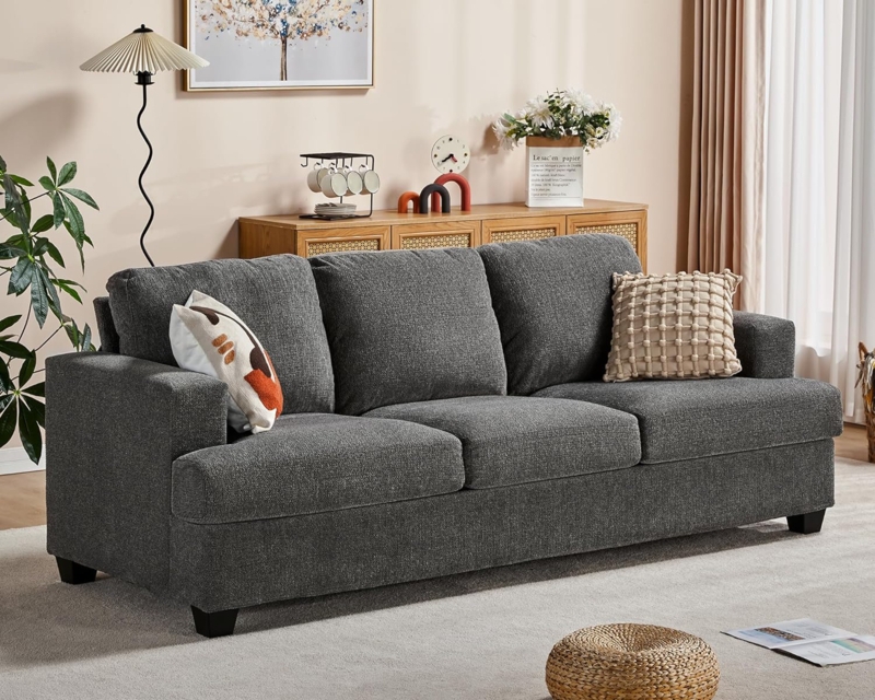 Berlinde 89" Upholstered 3 Seater Sofa