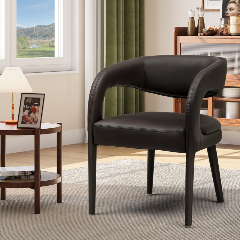 Bernerd Open Barrel Dining Chair Arm Chair