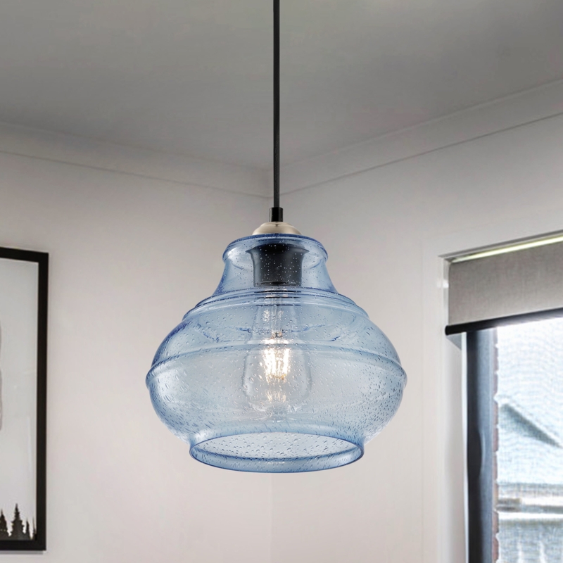 Berngar 1 - Light Brushed Nickel Pendant