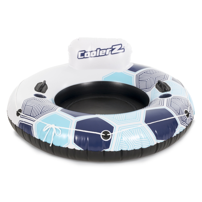Bestway CoolerZ Rapid Rider 53 Inch Inflatable Pool River Raft Tube Float, Blue