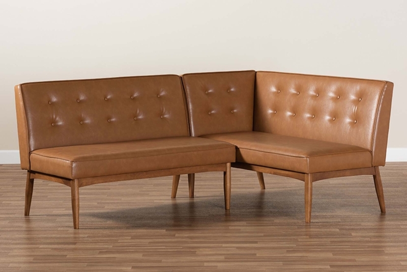 Bopp Faux Leather Upholstered Bench