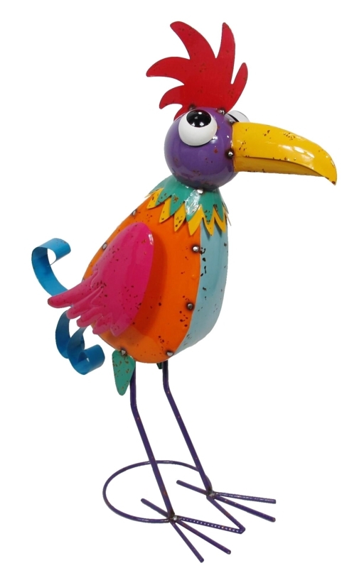 Bovingdon Metal Bird Garden Statue