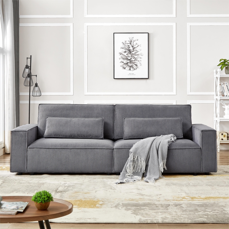Brandiann 105.5'' Corduroy Sofa