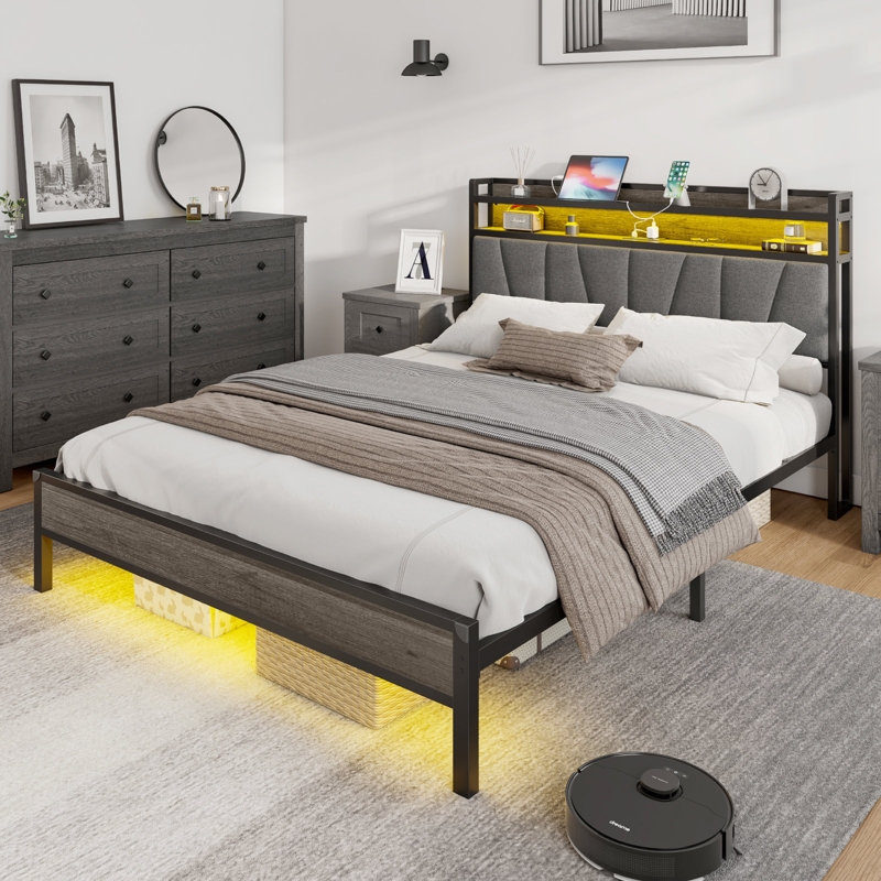 Brekin Upholstered Storage Bed