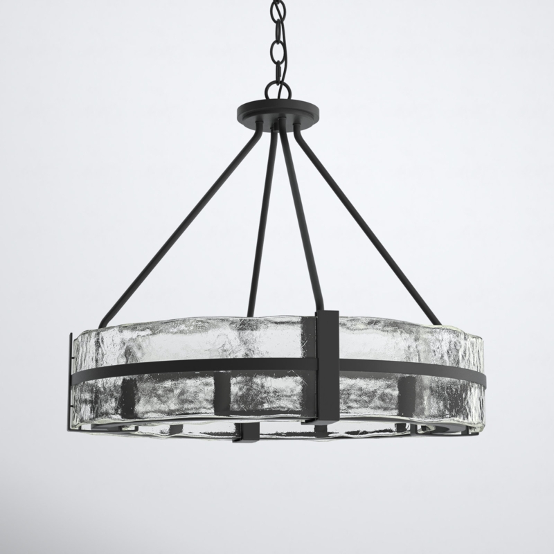 Brisa Dimmable Drum Chandelier