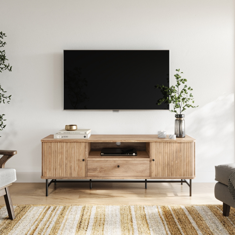 Brockie 59'' TV Stand Media Console for TVs up to 75"