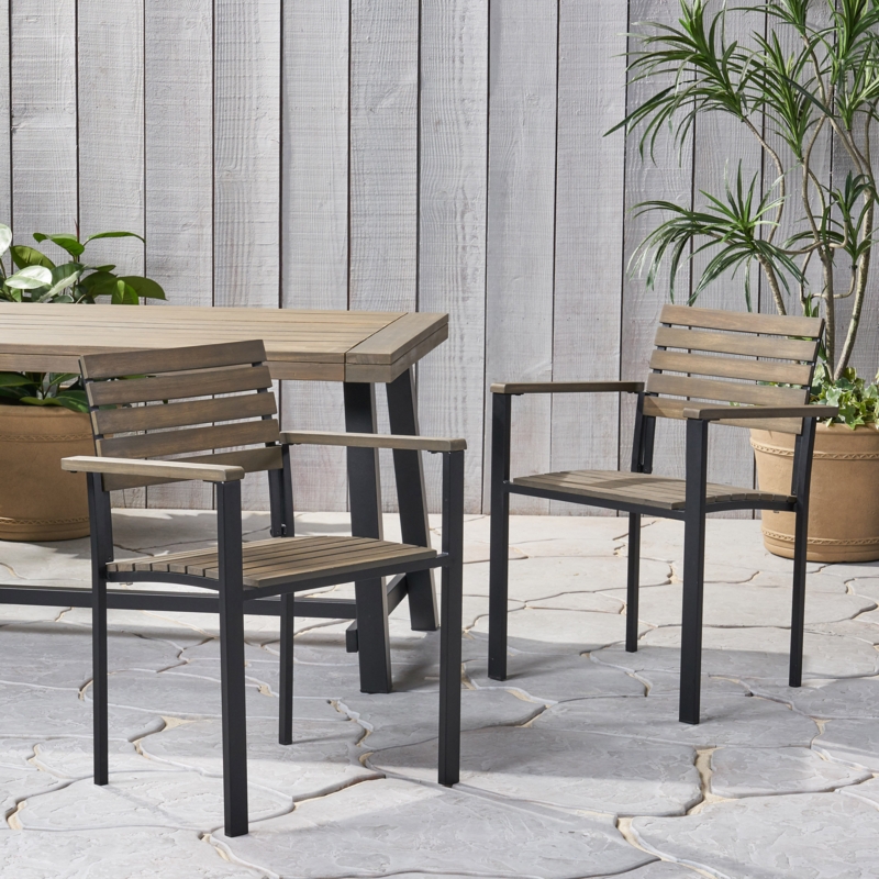 Burlwood Outdoor Dining Armchair
