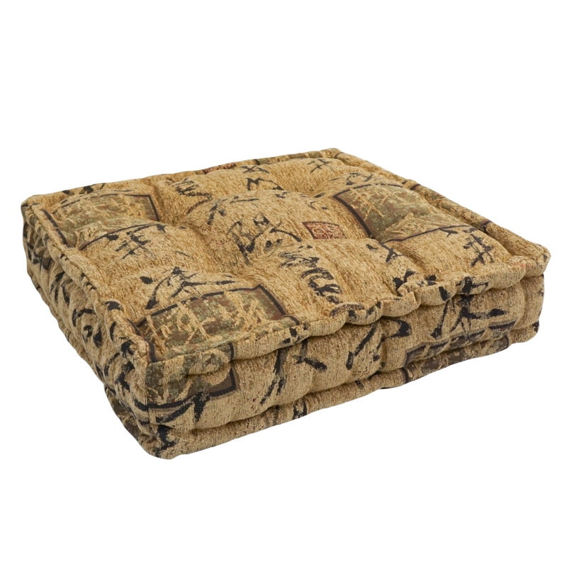 Buttons Chenille Reversible Throw Pillow