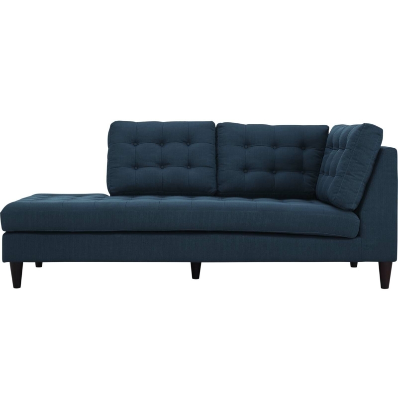 Carson Carrington Humlebaek Empress Upholstered Fabric Chaise by Modway