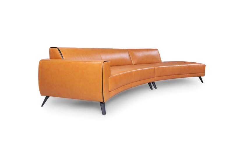 Casablanca 2 - Piece Leather Sectional