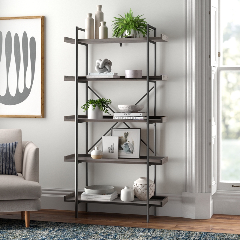 Castellon 68" H x 36" W Etagere Bookcase