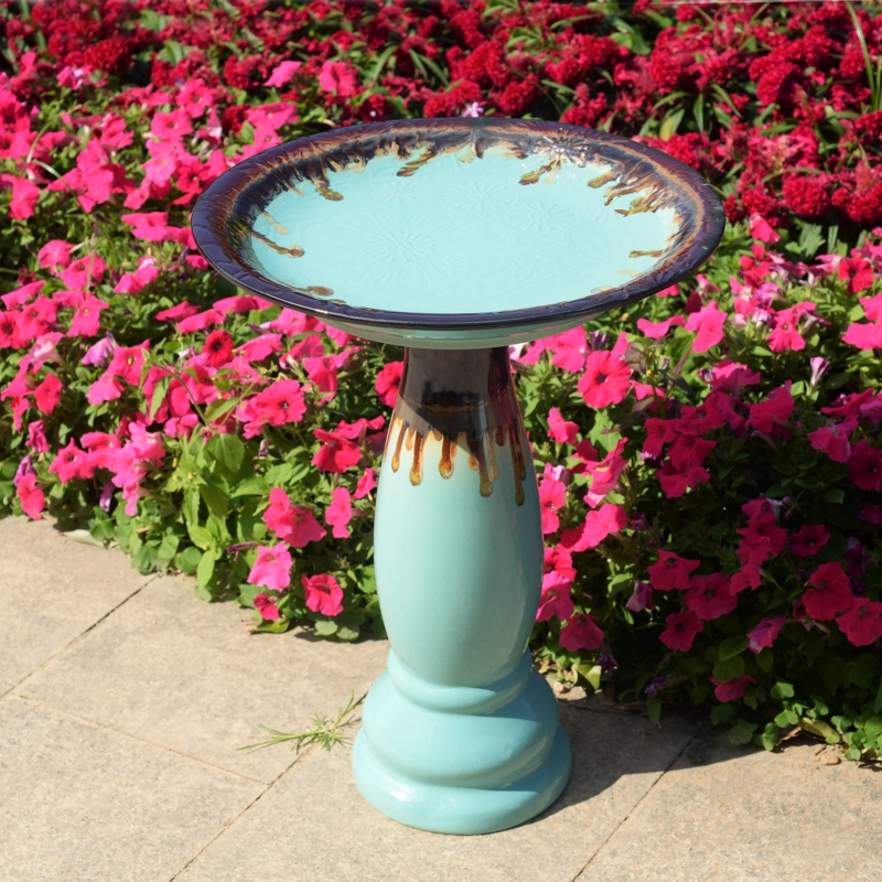Ceramic Birdbath
