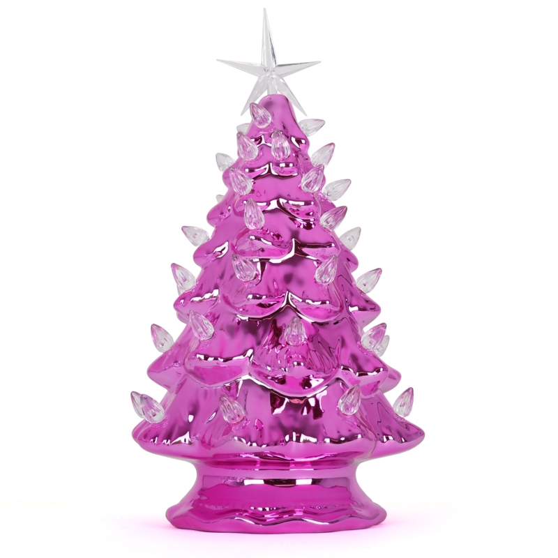 Ceramic Christmas Tree That Lights Ups - Inspired Vintage Christmas Tree - Light Up Tree