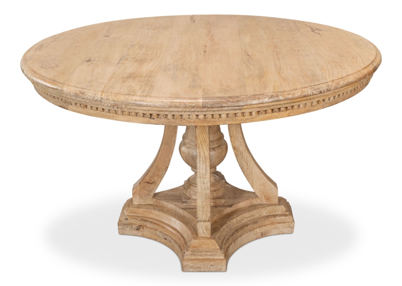 Chantal Round Solid Wood Dining Table