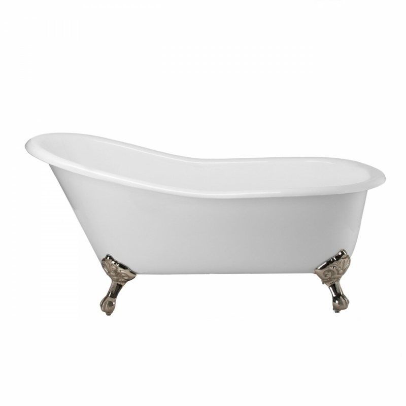 Charlotte x Freestanding Soaking Cast Iron Bathtub