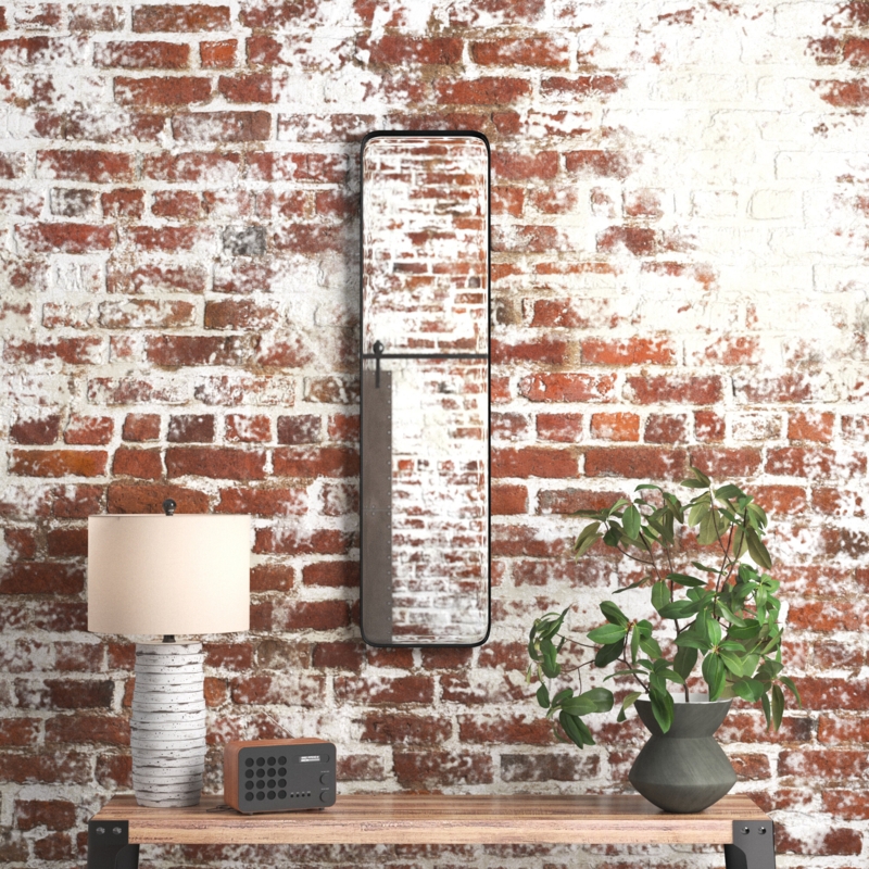 Chris Metal Flat Wall Mirror